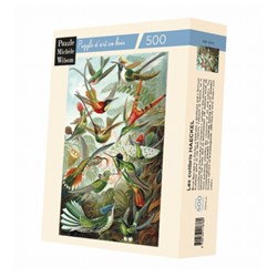 Puzzle Michele Wilson (A539-500) - Ernst Haeckel: "Colibris" - 500 pieces puzzle
