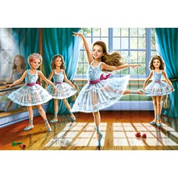 Castorland (B-27231) - "The little ballerinas" - 260 pieces puzzle