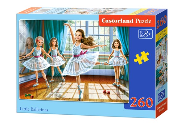 Castorland (B-27231) - "The little ballerinas" - 260 pieces puzzle