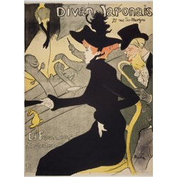 Grafika Kids (00453) - Henri de Toulouse-Lautrec: "Divan Japonais, 1892-1893" - 300 pieces puzzle