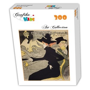 Grafika Kids (00453) - Henri de Toulouse-Lautrec: "Divan Japonais, 1892-1893" - 300 pieces puzzle