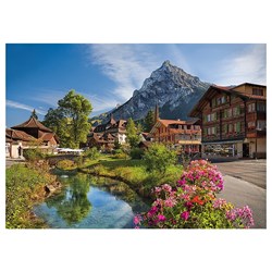 Trefl (27089) - "Alps in the Summer" - 2000 pieces puzzle