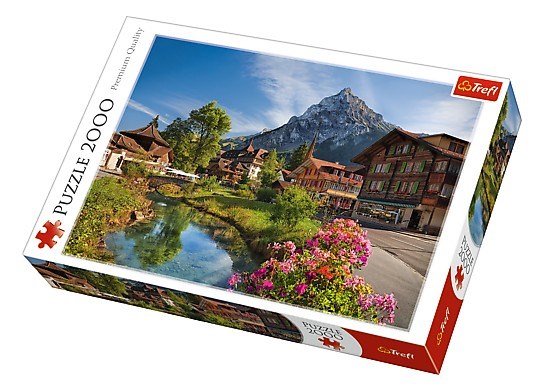 Trefl (27089) - "Alps in the Summer" - 2000 pieces puzzle