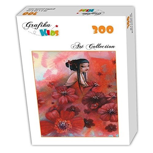 Grafika Kids (00763) - Misstigri: "Pivoines" - 300 pieces puzzle