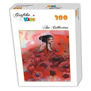 Grafika Kids (00763) - Misstigri: "Pivoines" - 300 pieces puzzle