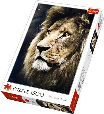 Trefl (26139) - "Lion" - 1500 pieces puzzle