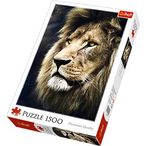 Trefl (26139) - "Lion" - 1500 pieces puzzle