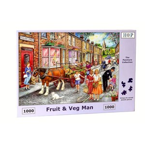 The House of Puzzles (4210) - "Fruit & Veg Man" - 1000 pieces puzzle