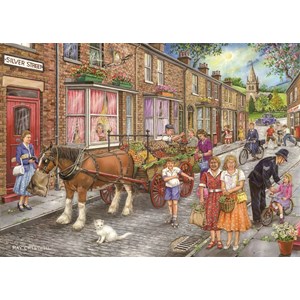The House of Puzzles (4210) - "Fruit & Veg Man" - 1000 pieces puzzle