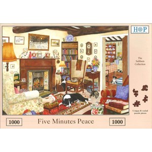 The House of Puzzles (2285) - "Five Minutes Peace" - 1000 pieces puzzle