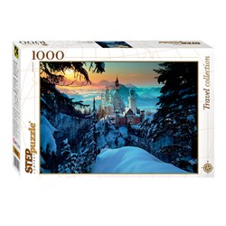 Step Puzzle (79103) - "Neuschwanstein" - 1000 pieces puzzle