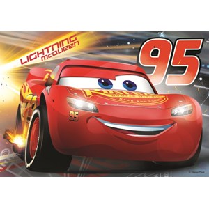 Jumbo (19613) - "Cars 3" - 12 20 30 36 pieces puzzle