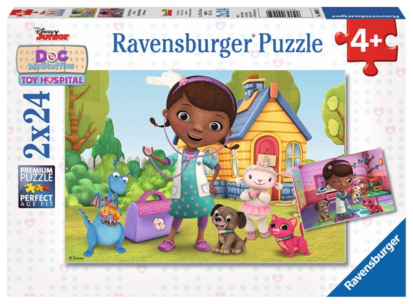 Ravensburger (09095) - "Pet Vet" - 24 pieces puzzle