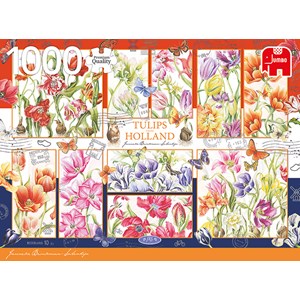Jumbo (18852) - Janneke Brinkman: "Tulips from Holland" - 1000 pieces puzzle