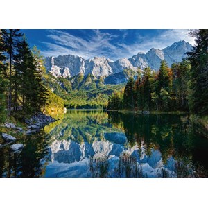 Ravensburger (19367) - "Eibsee Lake, Germany" - 1000 pieces puzzle