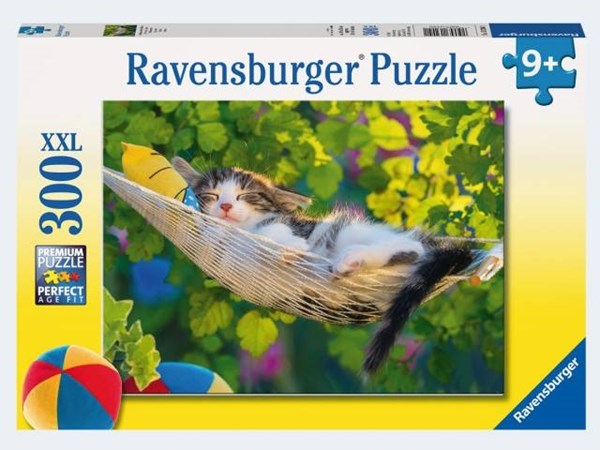 Ravensburger (13204) - "Sleeping Cat" - 300 pieces puzzle