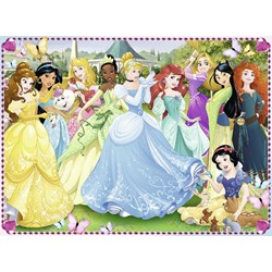 Ravensburger (10938) - "Charming Princesses" - 100 pieces puzzle