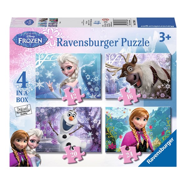 Ravensburger (07360) - "Frozen" - 12 16 20 24 pieces puzzle
