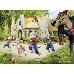 Ravensburger (07073) - "Your pals from the Efteling puzzle, 4 in 1" - 12 16 20 24 pieces puzzle