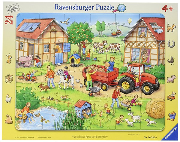 Ravensburger (06582) - "My little farm" - 24 pieces puzzle