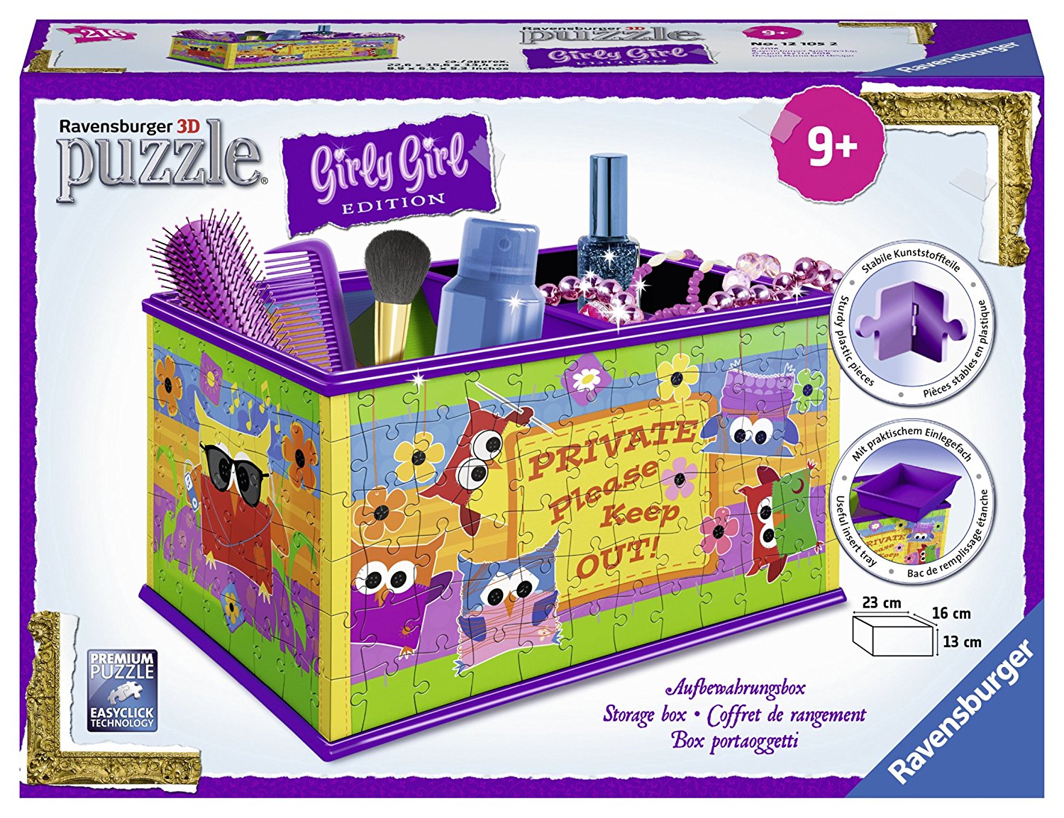 12096 3D Puzzle Girly Girl Blumenvase Soy Luna Ravensburger 