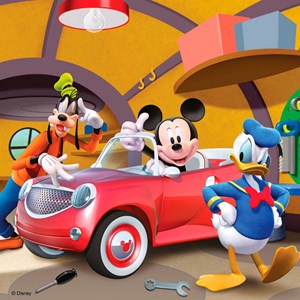 Ravensburger (92475) - "Mickey Mouse" - 49 pieces puzzle
