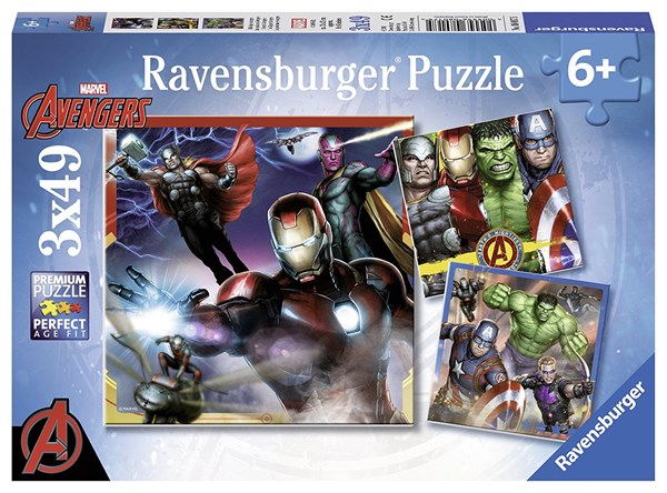 Ravensburger (08017) - "The Avengers" - 49 pieces puzzle
