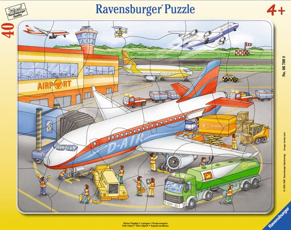 Ravensburger (06700) - "Little Airport" - 40 pieces puzzle