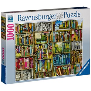 Ravensburger (19137) - Colin Thompson: "Bizarre Bookshop" - 1000 pieces puzzle