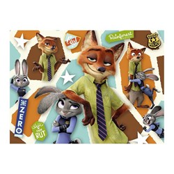 Ravensburger (10028) - "Zootopia" - 150 pieces puzzle