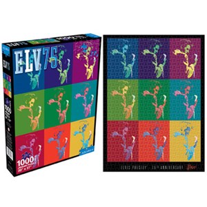Aquarius (65161) - "Elvis - 75th Anniversary" - 1000 pieces puzzle