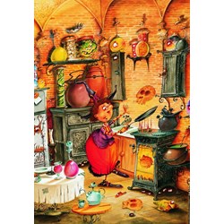 Grafika Kids (01454) - François Ruyer: "The Witch" - 100 pieces puzzle