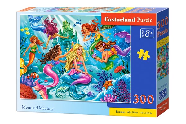 Castorland (B-030309) - "Mermaid Meeting" - 300 pieces puzzle