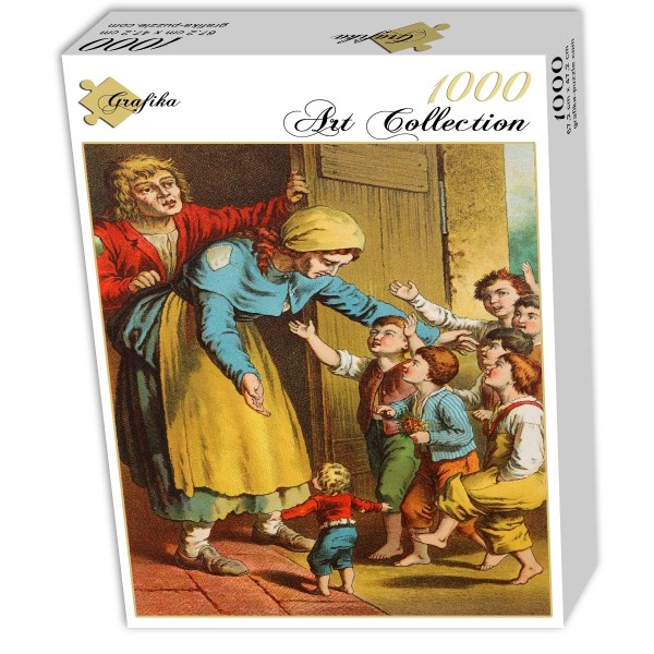 Grafika (00737) - Carl Offterdinger: "Hop o' My Thumb" - 1000 pieces puzzle