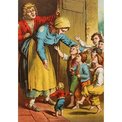 Grafika (00737) - Carl Offterdinger: "Hop o' My Thumb" - 1000 pieces puzzle