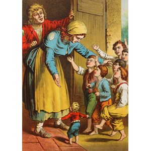 Grafika (00737) - Carl Offterdinger: "Hop o' My Thumb" - 1000 pieces puzzle