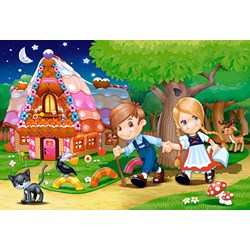Castorland (B-041008) - "Beautiful Fairy Tales" - 8 12 15 20 pieces puzzle