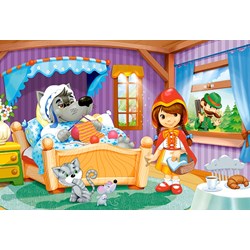 Castorland (B-041008) - "Beautiful Fairy Tales" - 8 12 15 20 pieces puzzle