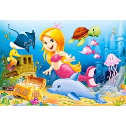 Castorland (B-041008) - "Beautiful Fairy Tales" - 8 12 15 20 pieces puzzle