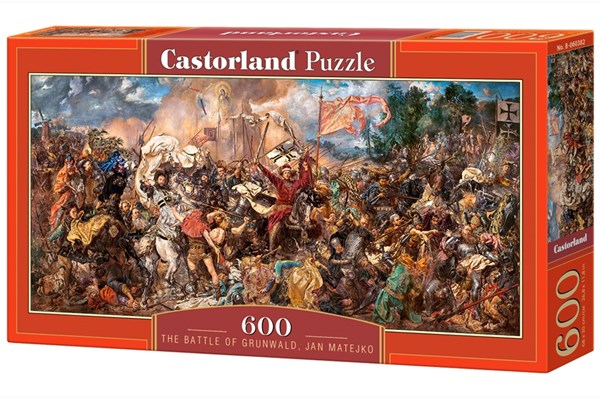 Castorland (B-060382) - "The Battle of Grunwald" - 600 pieces puzzle