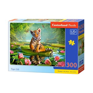 Castorland (B-030156) - "Tiger Lily" - 300 pieces puzzle