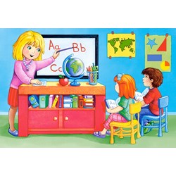 Castorland (B-041022) - "I Like my Job" - 8 12 15 20 pieces puzzle