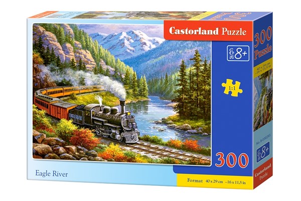 Castorland (B-030293) - "Eagle River" - 300 pieces puzzle