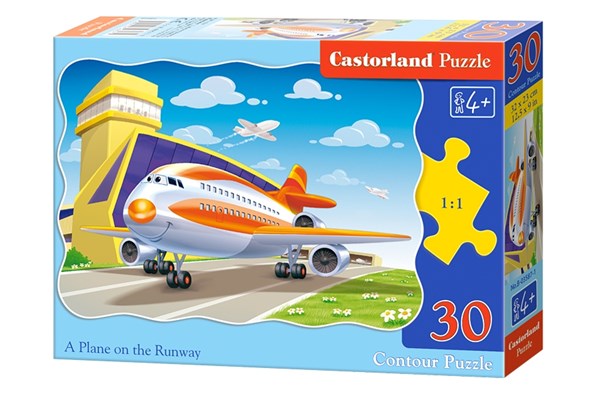 Castorland (B-03587) - "Plane" - 30 pieces puzzle