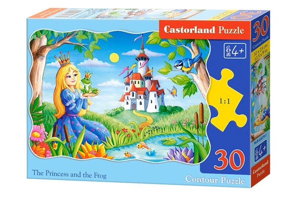 Castorland (B-03679) - "The princess and the Frog" - 30 pieces puzzle
