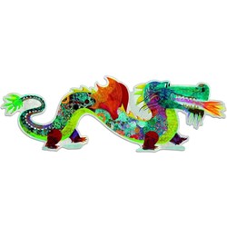 Djeco (07170) - "Leon the dragon" - 58 pieces puzzle