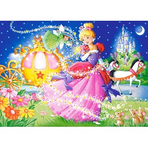 Castorland (B-13395) - "Cinderella" - 120 pieces puzzle