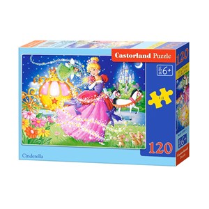 Castorland (B-13395) - "Cinderella" - 120 pieces puzzle