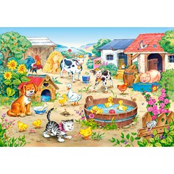 Castorland (B-06663) - "The Farm" - 60 pieces puzzle