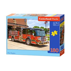 Castorland (B-018352) - "Fire Engine" - 180 pieces puzzle